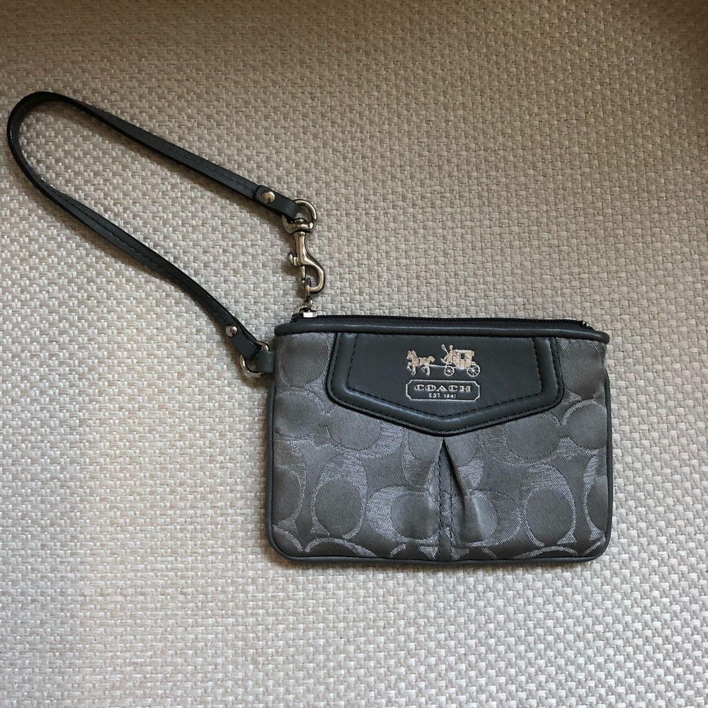 Coach wrist wallet